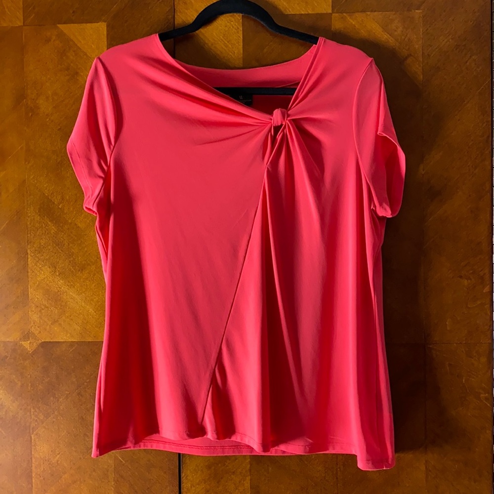 Women’s NWOT Worthington coral top size PXL